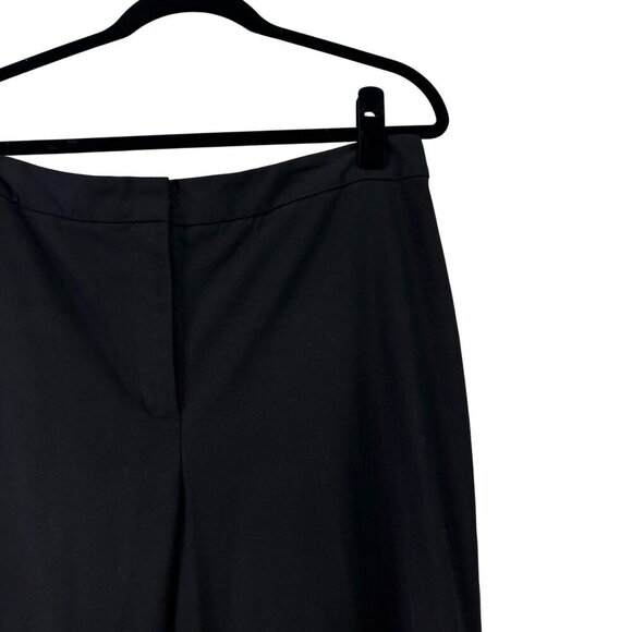 Talbots Women's Heritage Cropped Straight Leg Dress Pants Trouser Black Size 14 - Picture 3 of 11
